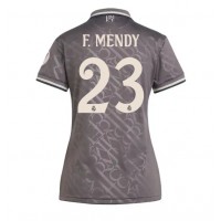 Camisa de Futebol Real Madrid Ferland Mendy #23 Equipamento Alternativo Mulheres 2024-25 Manga Curta